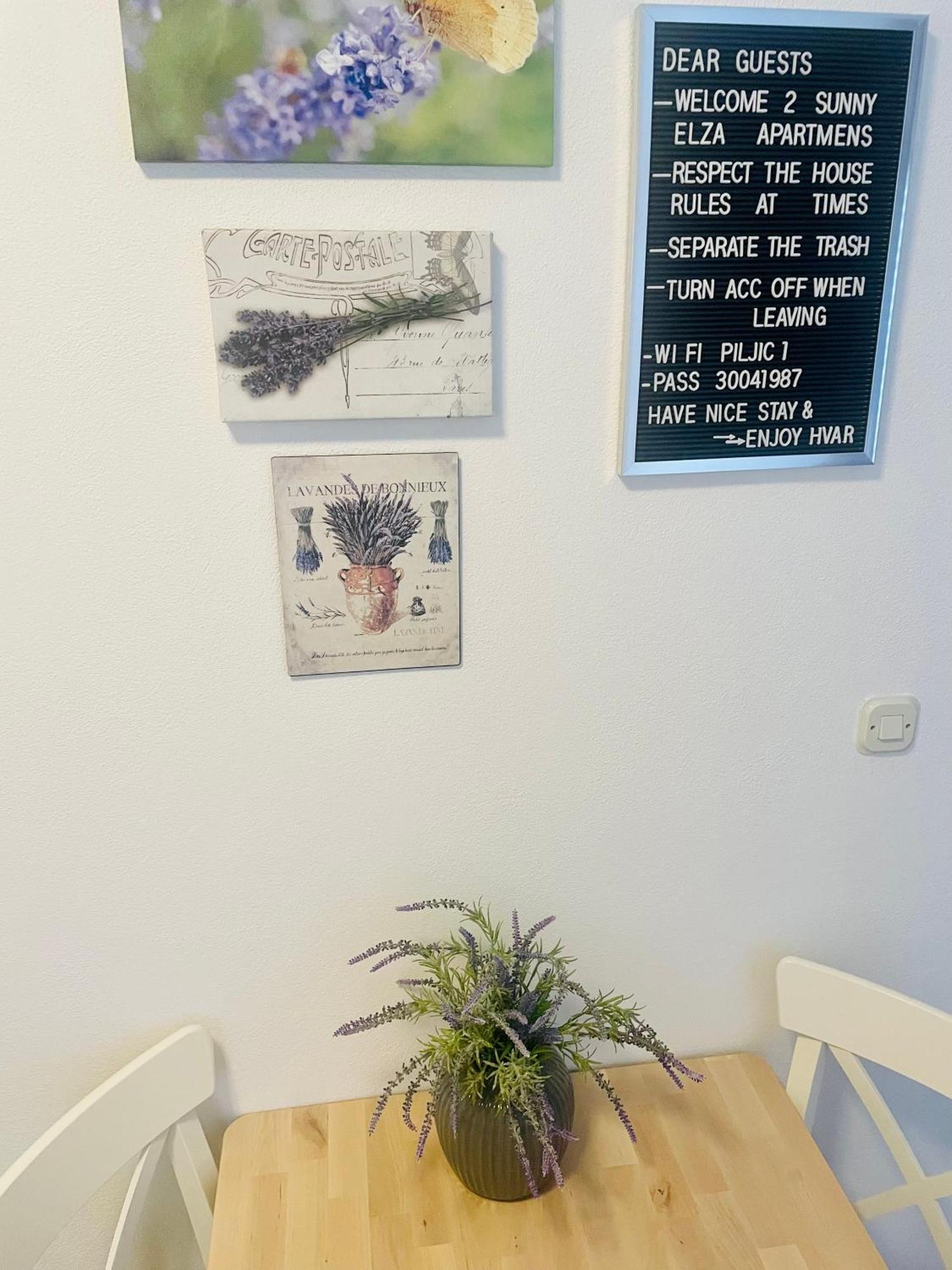 Apartments Sunny Elza Хвар Экстерьер фото